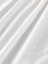 Button front gather blouse