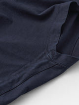 Stand collar box shirt