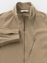 Packable stand collar jacket