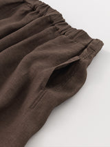 Side seamless bulky pants