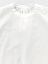 Short sleeve big slip-on blouse