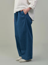 Two tucks wide pants