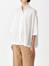 Granny line box shirt short sleeve