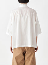 Granny line box shirt short sleeve