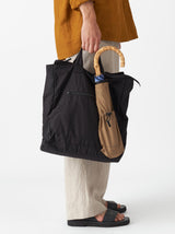 Front pocket 2 way tote bag L