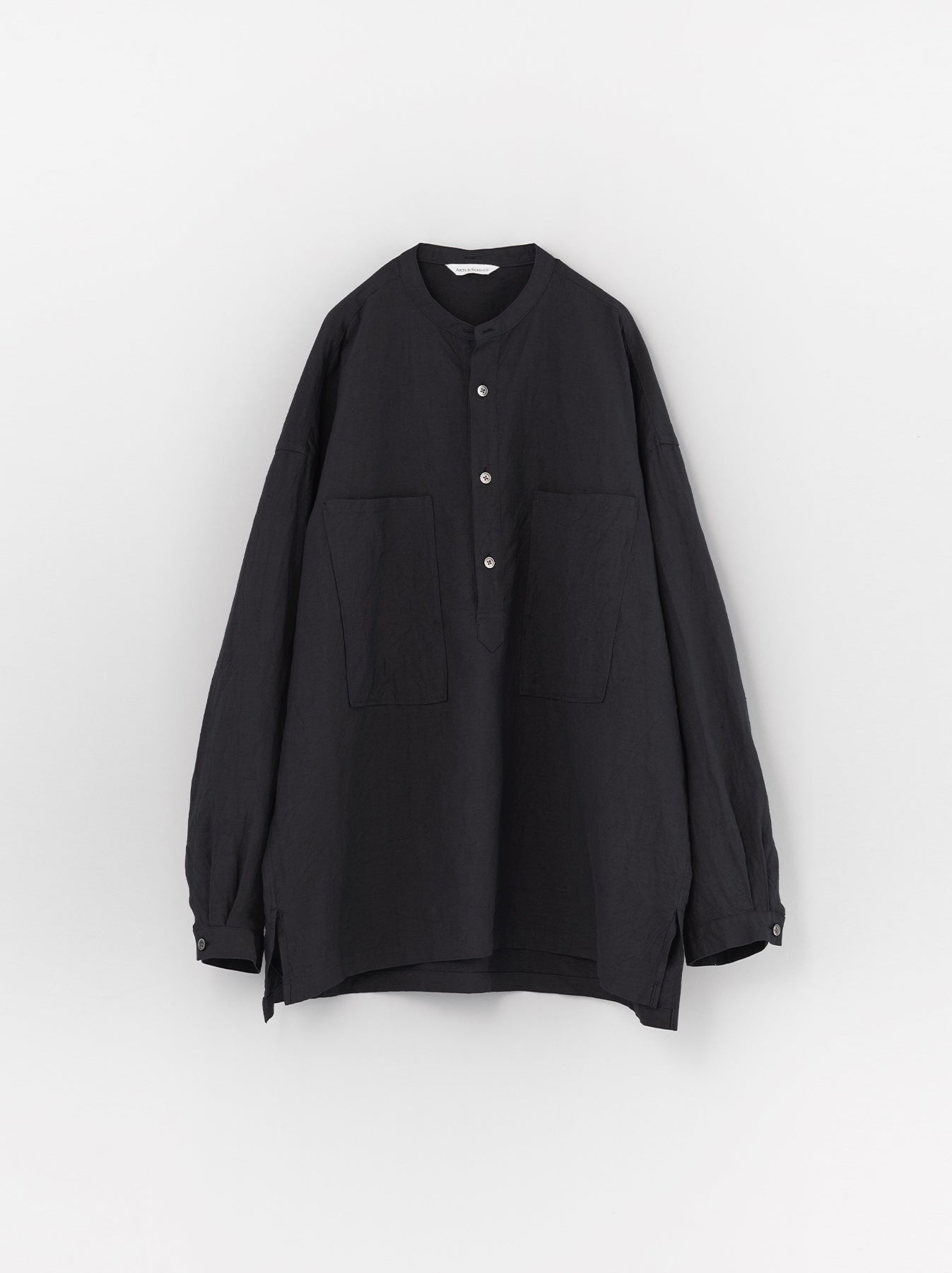 ARTS&SCIENCE 24SS Lartigue shirt アーツ シャツ Black_0253U61611058_Lartigue-
