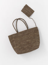 Raffia tote bag (S261/ MONO/ CR)