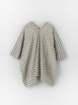 V neck big tunic short