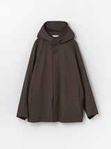 Hooded short coat