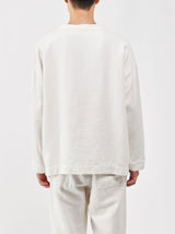 Stand collar box shirt