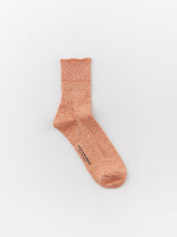 Rib short socks (Women's)