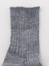 Rib short socks (Women's)