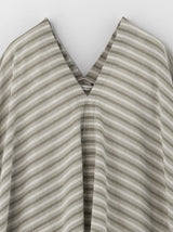 V neck big tunic short