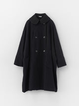 Small collar balloon coat