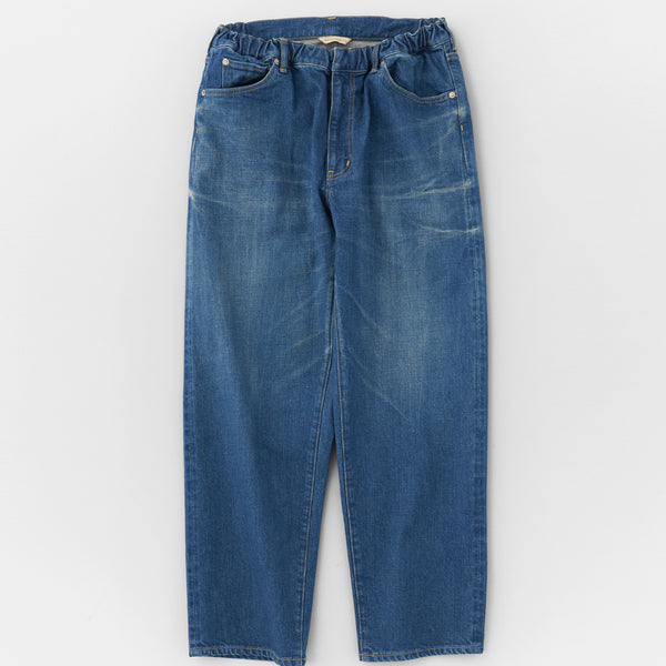 Straight gum 5pocket pants