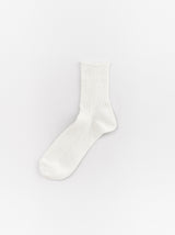 Rib short socks (Women's)