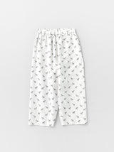 Side seamless bulky pants