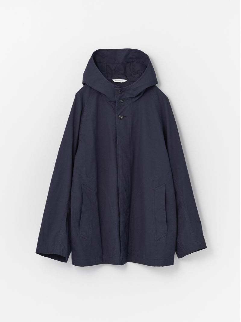 Hooded short coat
