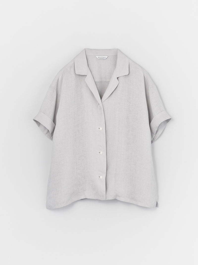 Open collar shirt narrow fit – ARTS&SCIENCE ONLINE SELLER