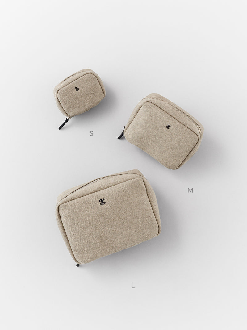 Zipper gusset pouch M – ARTS&SCIENCE ONLINE SELLER