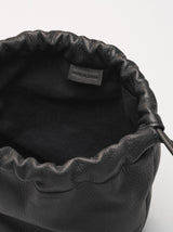 Tapered drawstring pouch