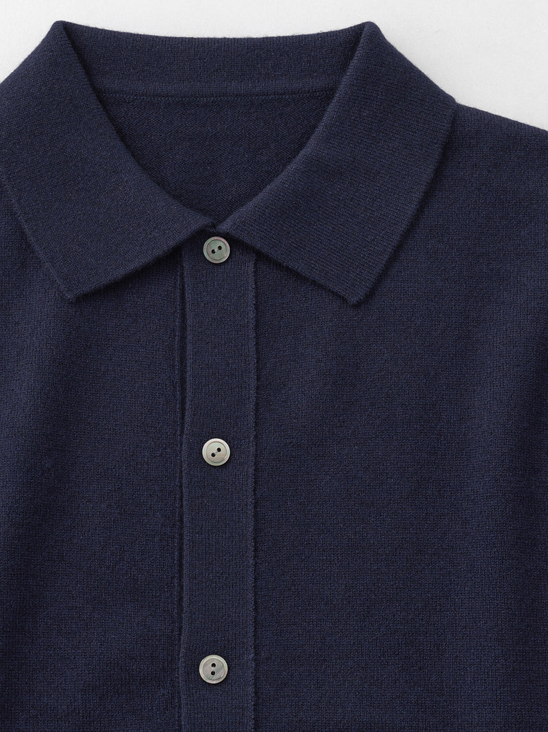 Collared cardigan