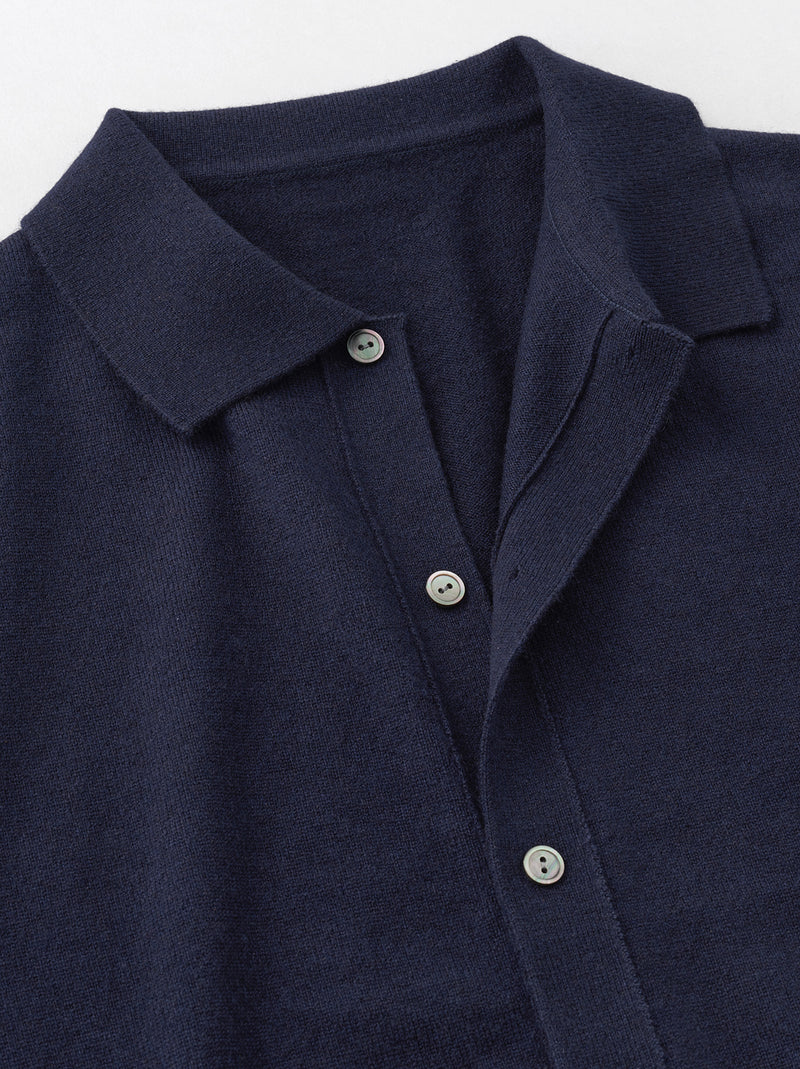Collared cardigan