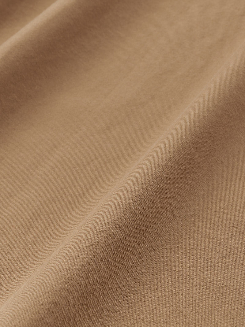 Band collar simple shirt