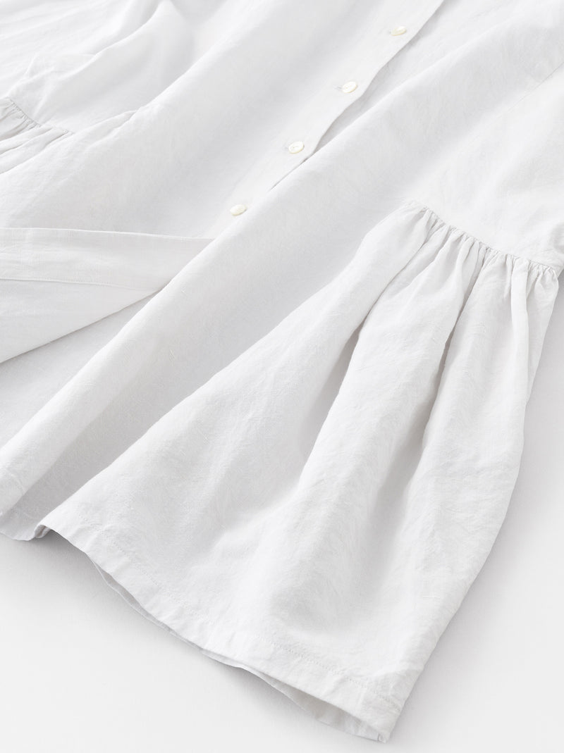 Side gather blouse – ARTS&SCIENCE ONLINE SELLER