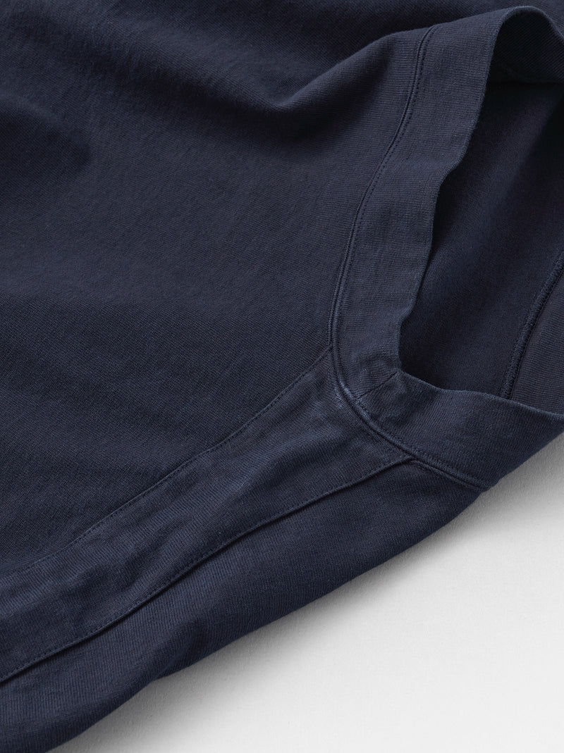 Stand collar box shirt