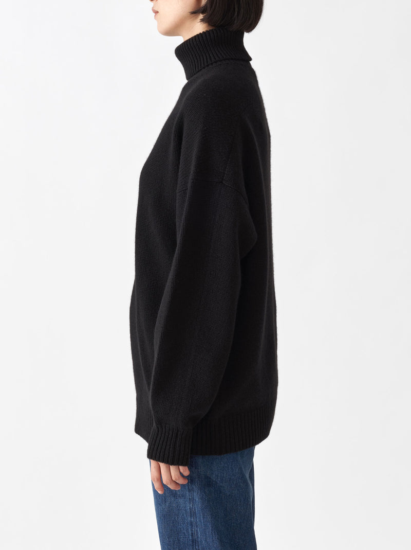 Back line turtle sweater