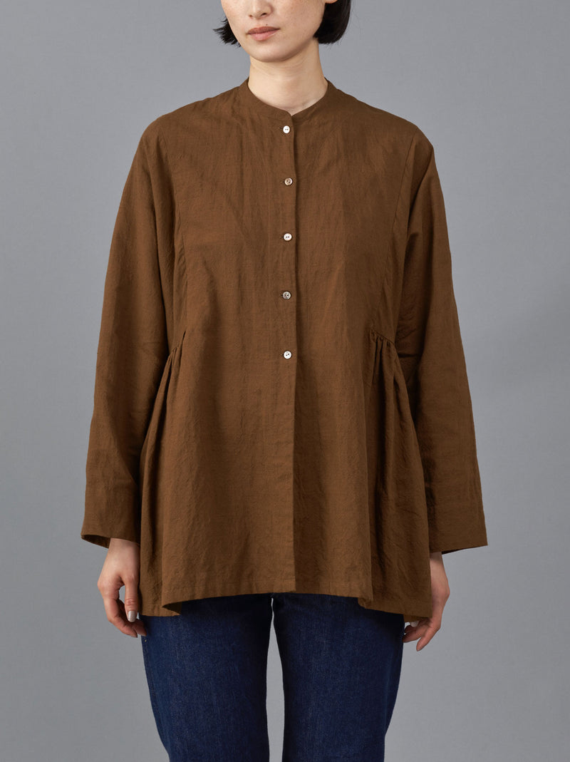 Side gather blouse – ARTS&SCIENCE ONLINE SELLER