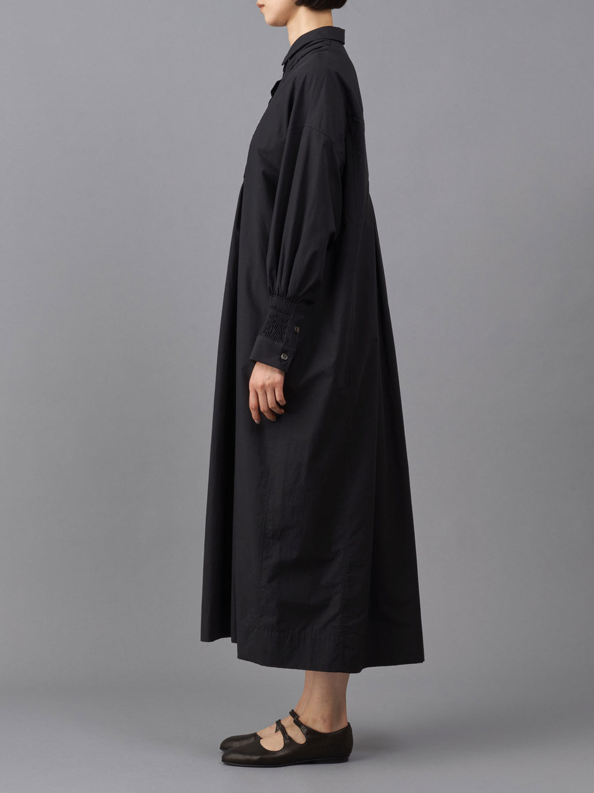 Smocking shirt dress – ARTS&SCIENCE ONLINE SELLER