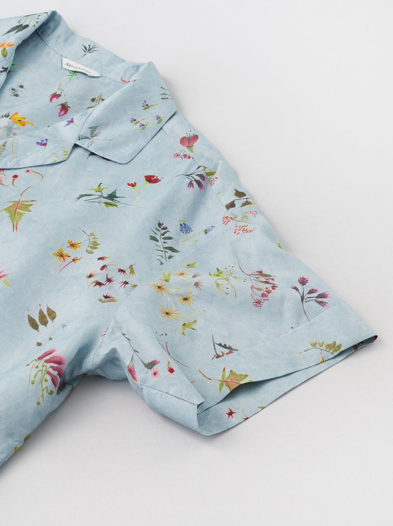Open collar shirt narrow fit – ARTS&SCIENCE ONLINE SELLER