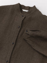 Bulky box shirt dress