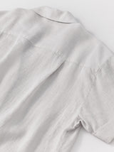 Open collar shirt narrow fit