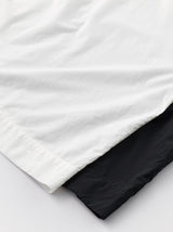 Short sleeve big slip-on blouse