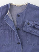 No collar short jacket