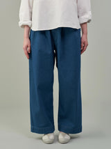 Two tucks wide pants