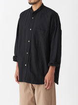 Band collar standard shirt