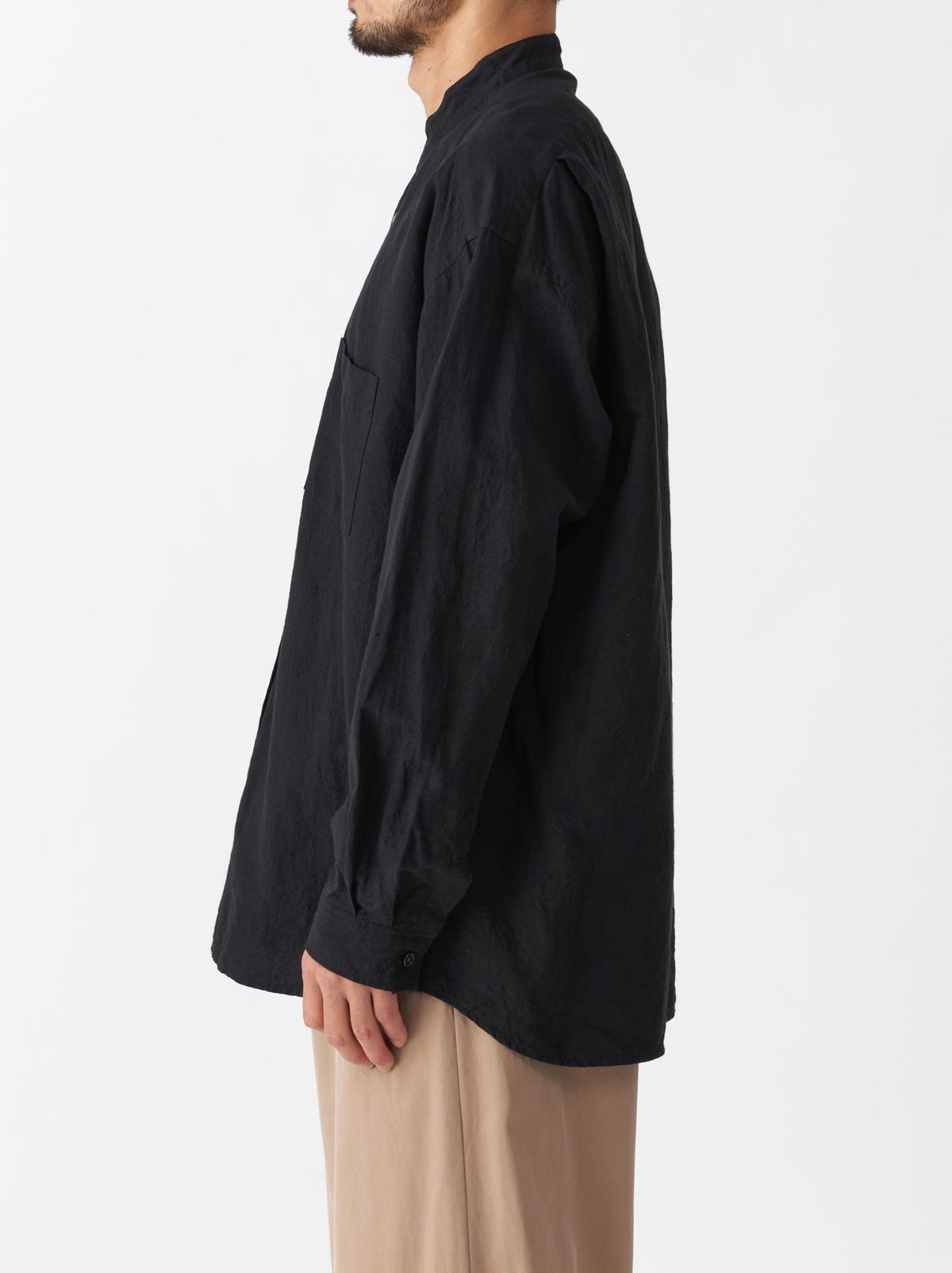 Band collar standard shirt – ARTS&SCIENCE ONLINE SELLER