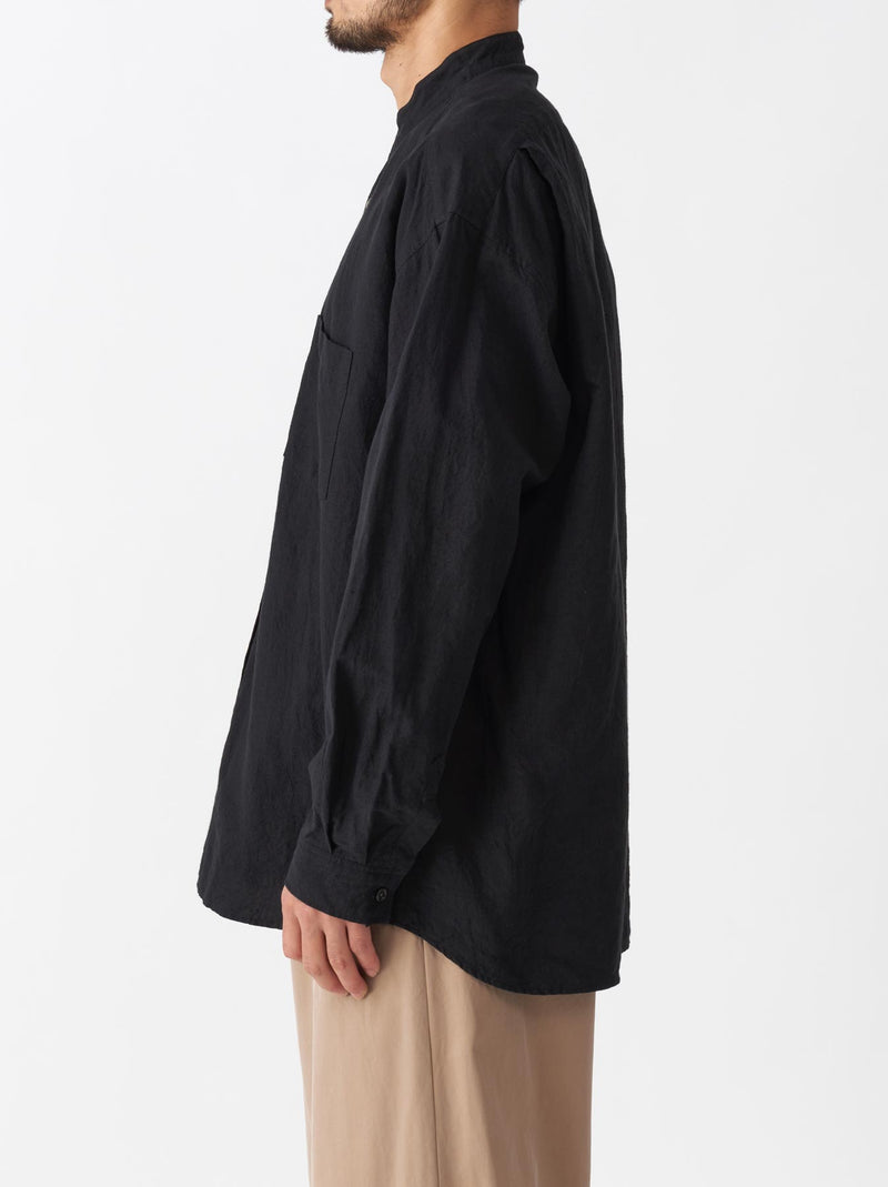 Band collar standard shirt – ARTS&SCIENCE ONLINE SELLER