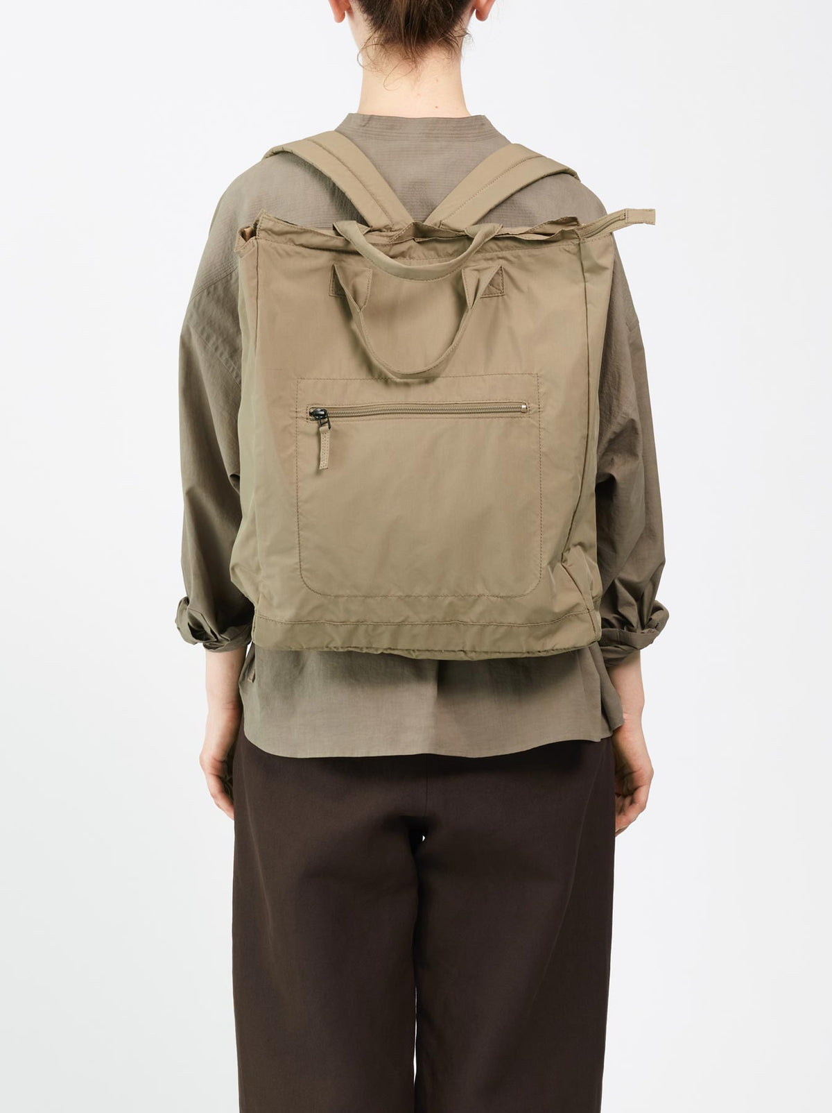 Front pocket 2 way tote bag L – ARTS&SCIENCE ONLINE SELLER