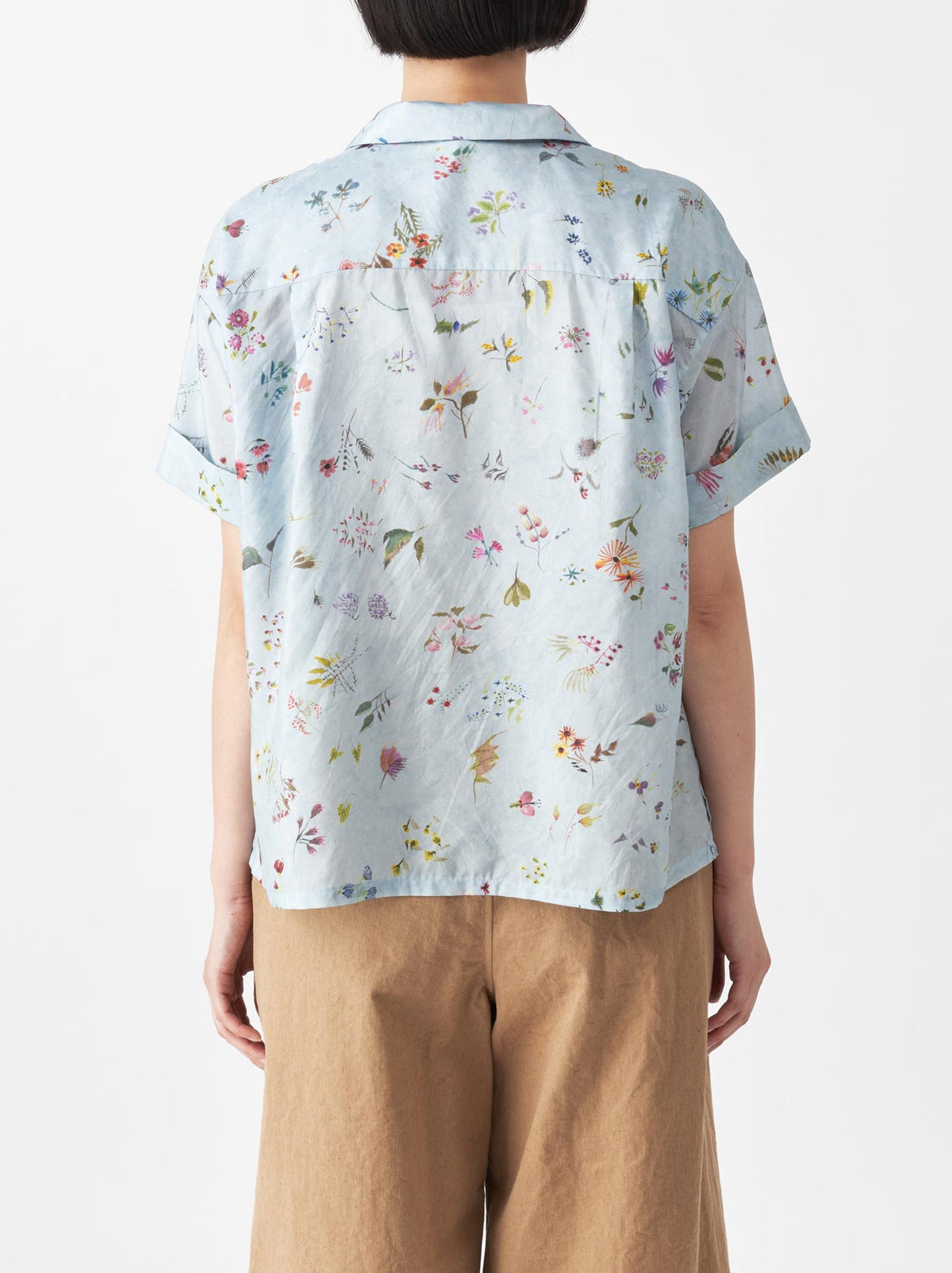 Open collar shirt narrow fit – ARTS&SCIENCE ONLINE SELLER