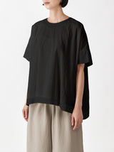 Raglan woven tee big