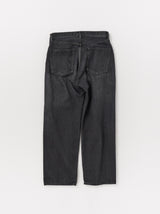 Relax fit 5pocket pants (Black/ Fade)