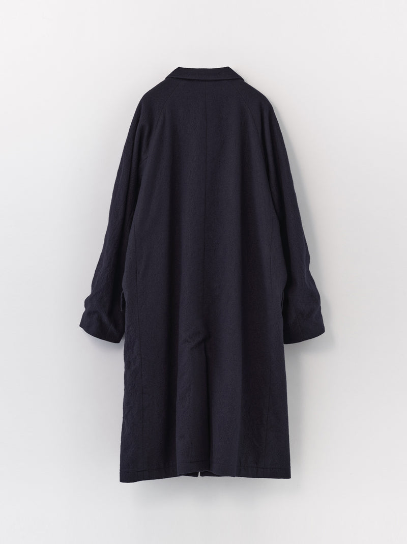 Raglan sleeve chester coat