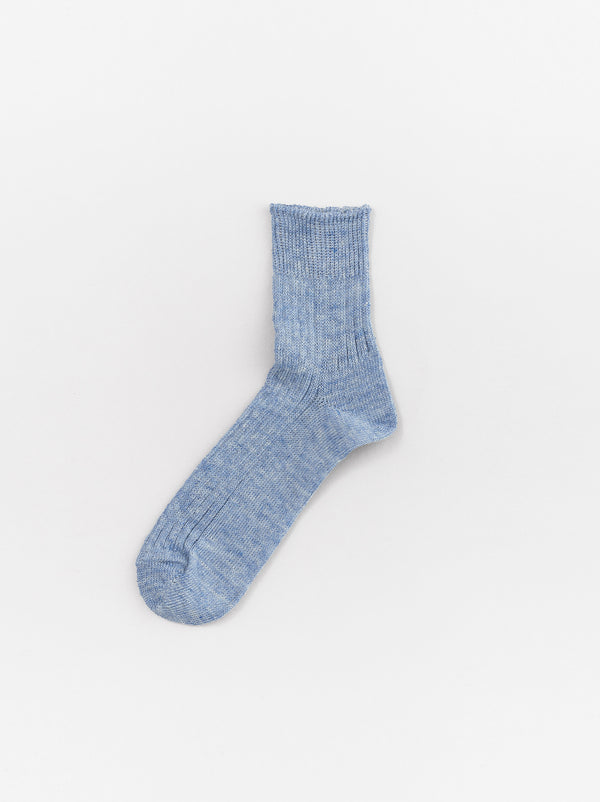 Rib short socks (Women's)