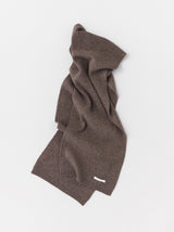 Rib knit muffler