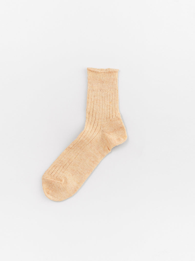 Rib short socks (Women's)